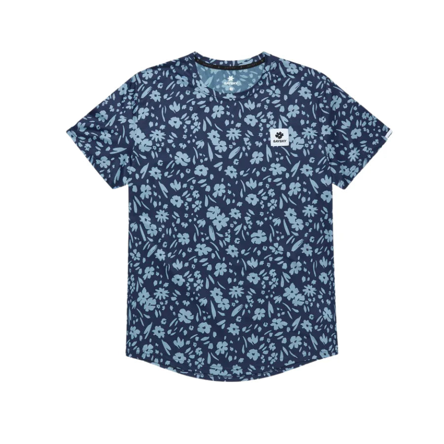 Flower Combat T-Shirt | Blue Flower