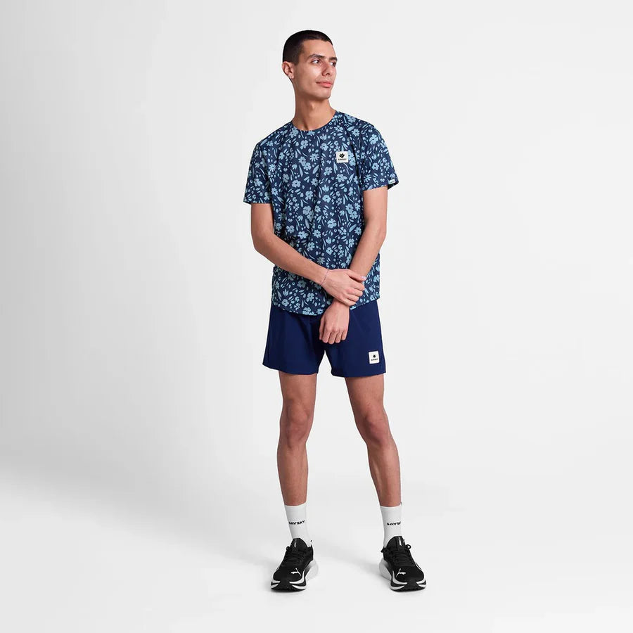Flower Combat T-Shirt | Blue Flower