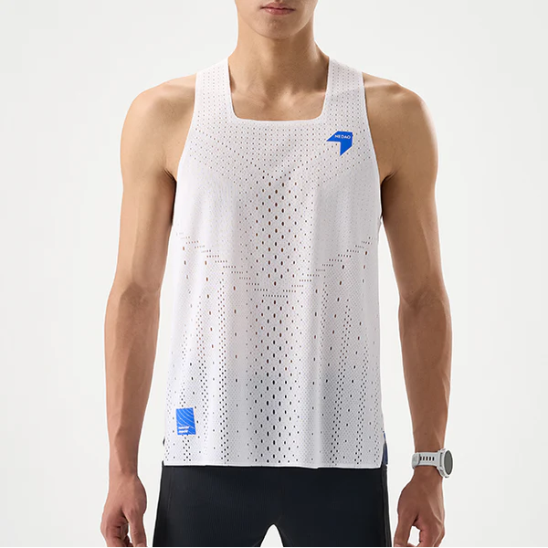 Men’s QiFlow Racing Singlet V5.0 | White