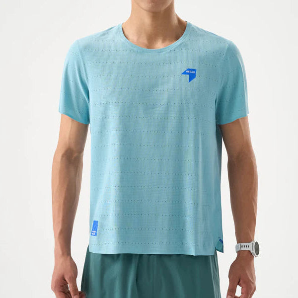 Men's QiFlow Running T-Shirt V5.0 | Tide Blue