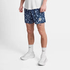 Flower Pace Shorts 5" | Blue Flower