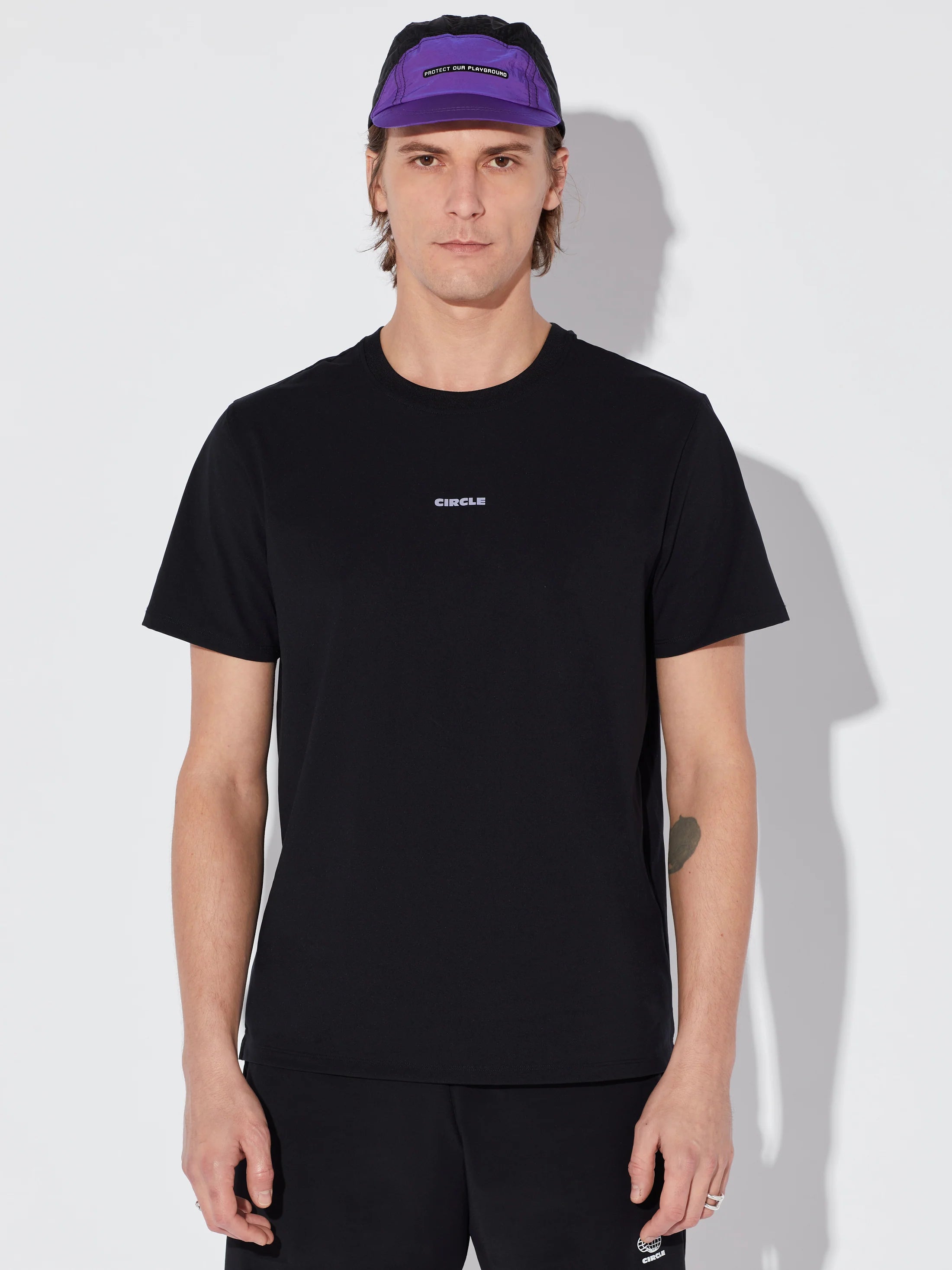 POP Agility T-shirt 2.0 | Black/Lilac
