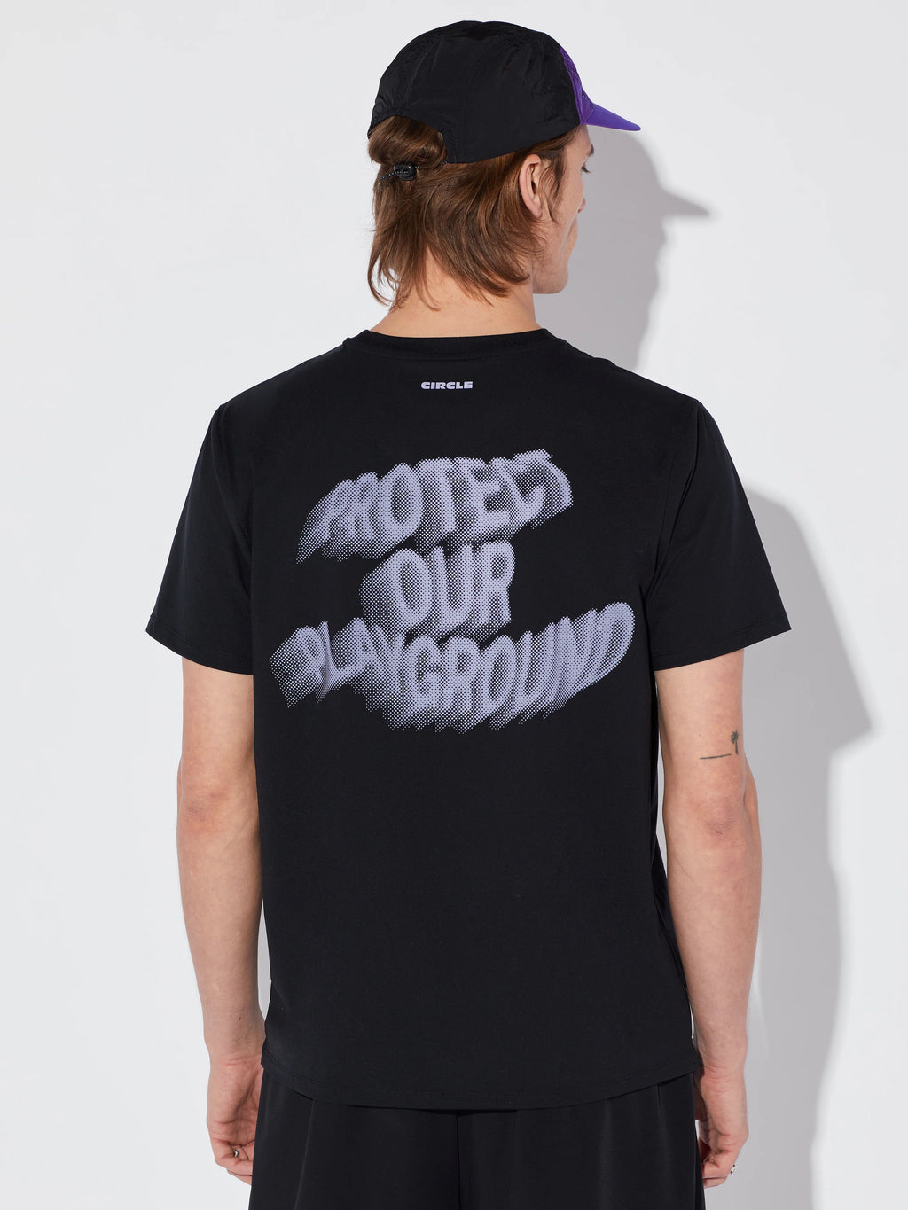 POP Agility T-shirt 2.0 | Black/Lilac
