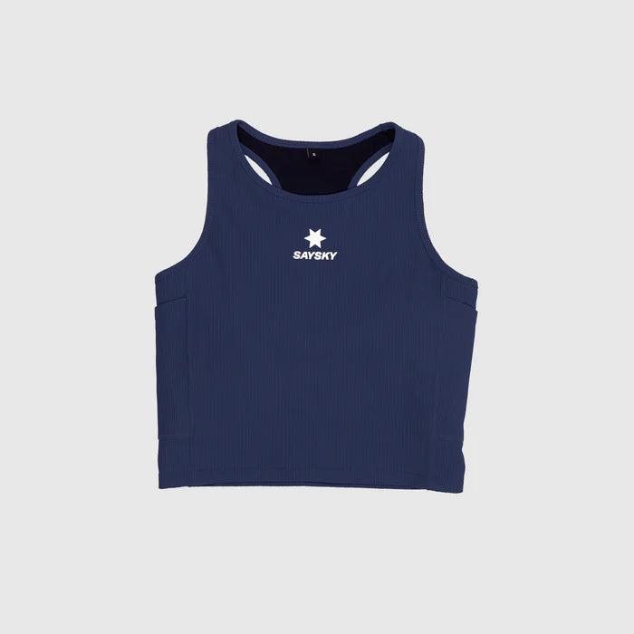 W Combat Rib Crop Top