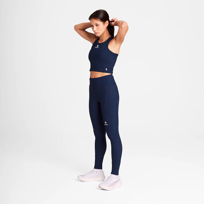 W Combat Rib Crop Top