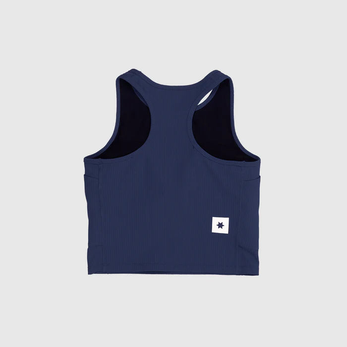 W Combat Rib Crop Top