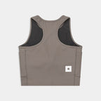 W Combat Rib Crop Top
