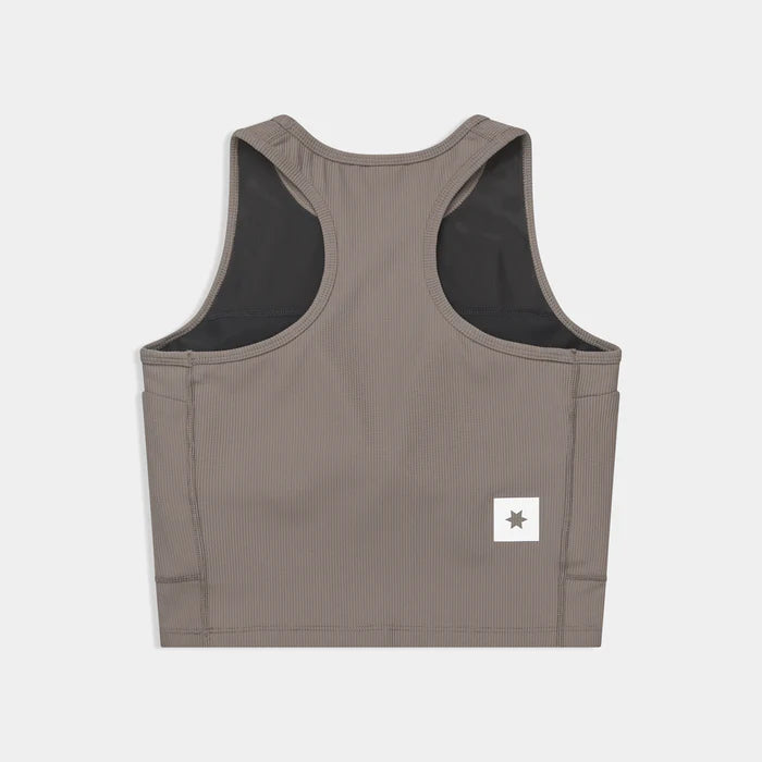 W Combat Rib Crop Top