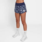 W Flower Pace Shorts 3"  | Blue Flower