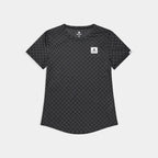 W Zig Zag Combat T-Shirt | Black