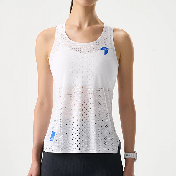 Women's QiFlow Racing Singlet V5.0 | White
