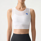 Women's QiFlow Running Crop Top | White