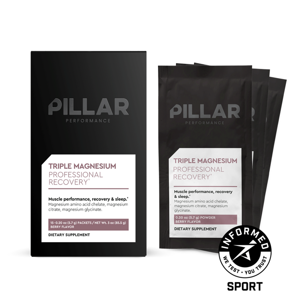 Triple Magnesium Professional Recovery Powder (Sachets) - Natural Berry
