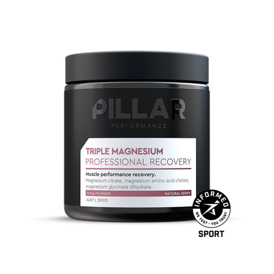 Triple Magnesium Professional Recovery Powder [Jar] - Natural Berry