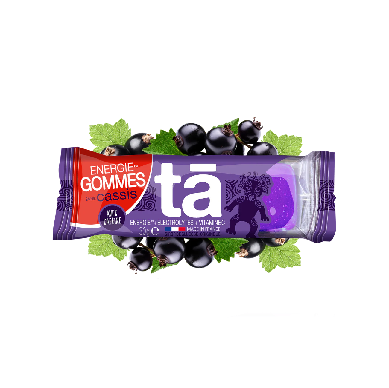 Energy Gummies - Blackcurrant (contains caffeine)
