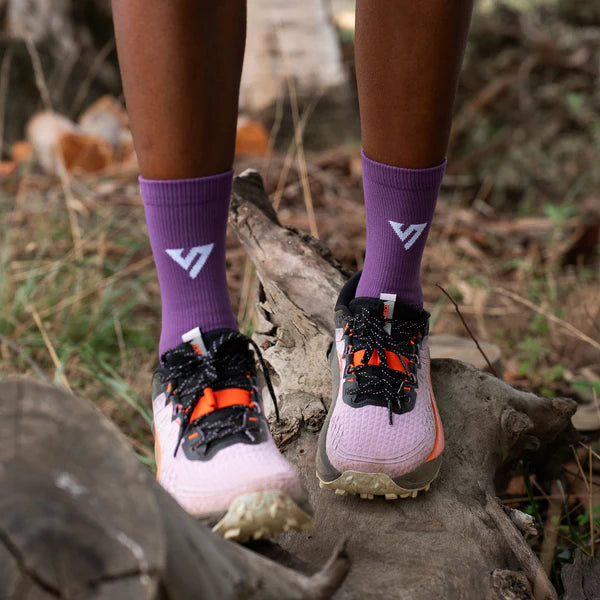 Winter Berry Merino Winter Socks