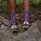 Winter Berry Merino Winter Socks