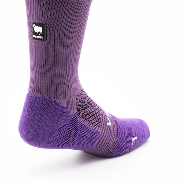 Winter Berry Merino Winter Socks